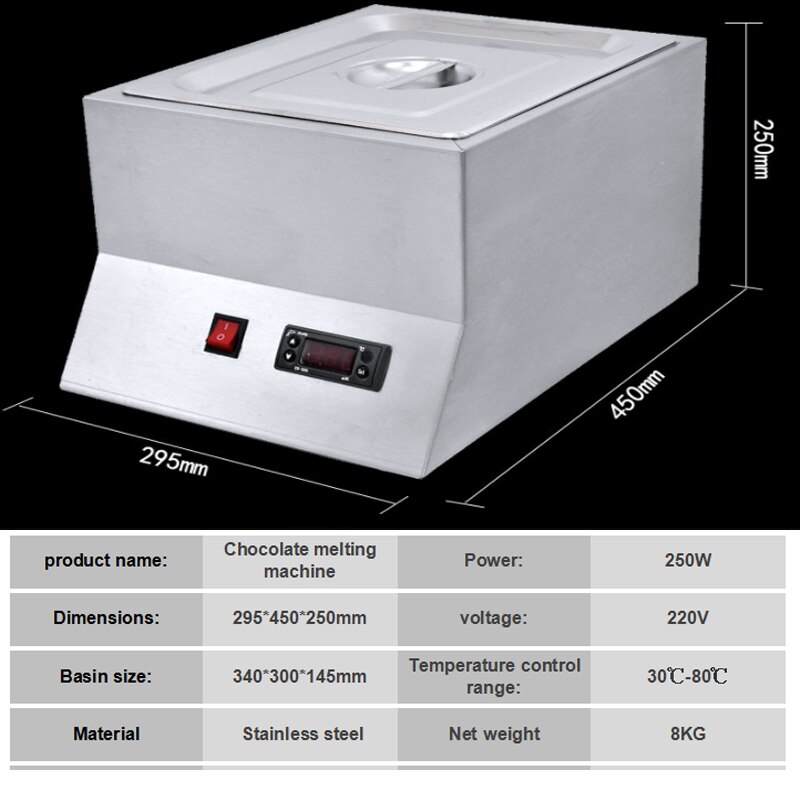 Chocolate Melter Electric Kitchen Device Chocolate Melter Electric Kitchen Device