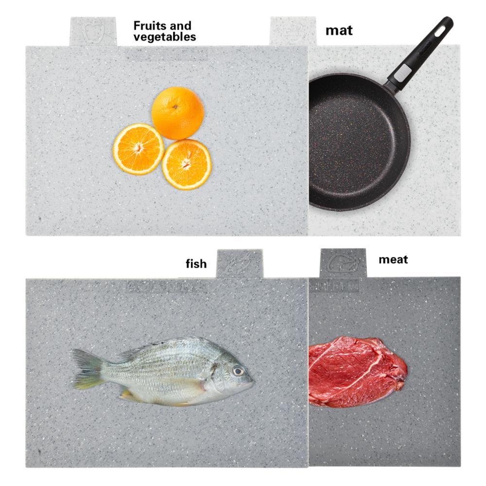 Chopping Board Set with Stand (4Pcs) Chopping Board Set with Stand (4Pcs)