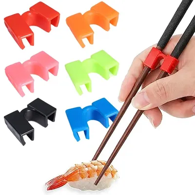 Chopstick Helpers Reusable Training Chinese Chopstick Holder For Children Beginner Trainers or Learner Kitchen Tableware Chopstick Helpers Reusable Training Chinese Chopstick Holder For Children Beginner Trainers or Learner Kitchen Tableware