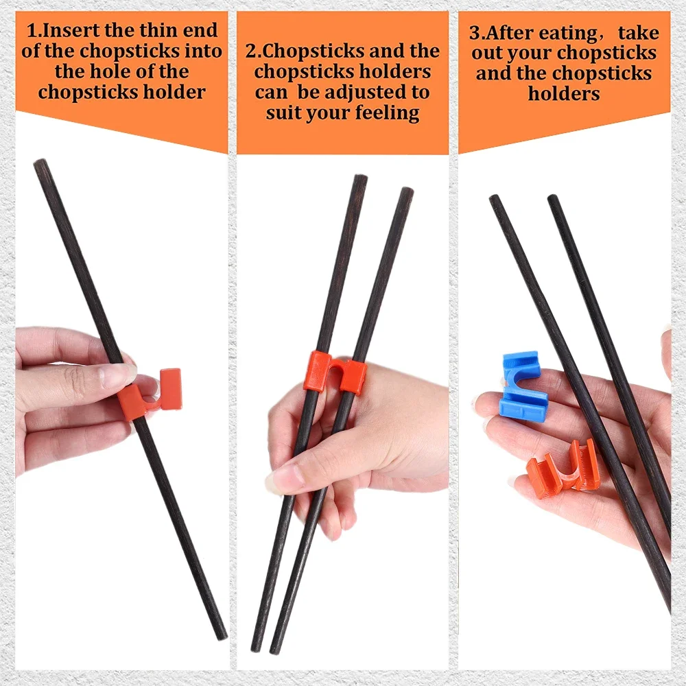 Chopstick Helpers Reusable Training Chinese Chopstick Holder For Children Beginner Trainers or Learner Kitchen Tableware Chopstick Helpers Reusable Training Chinese Chopstick Holder For Children Beginner Trainers or Learner Kitchen Tableware
