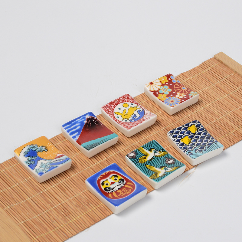 Chopstick Rest Mini Ceramic Holder