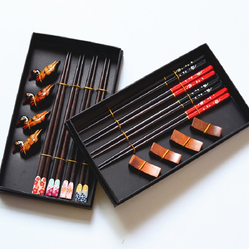Chopstick Set with Chopstick Holders