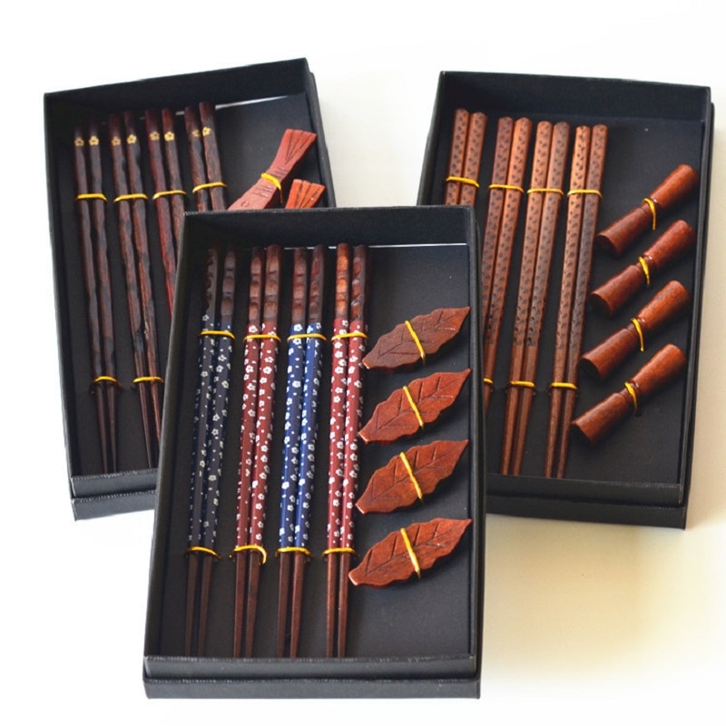 Chopstick Set with Chopstick Holders Chopstick Set with Chopstick Holders