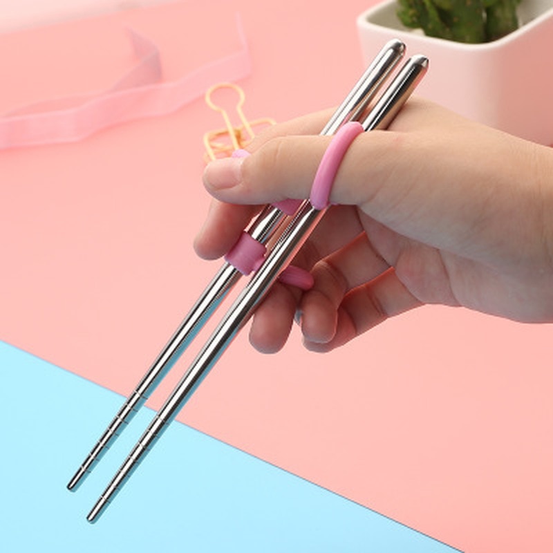 Chopsticks Trainer and Stainless Steel Chopsticks Chopsticks Trainer and Stainless Steel Chopsticks
