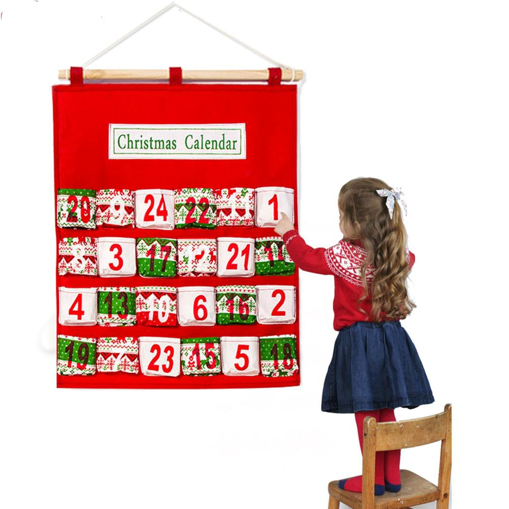 Christmas Advent Calendar House Decoration