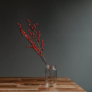 Christmas Artificial Red Berries (12pcs) Christmas Artificial Red Berries (12pcs)
