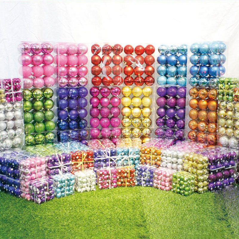 Christmas Balls Hanging Decor 24pcs/set