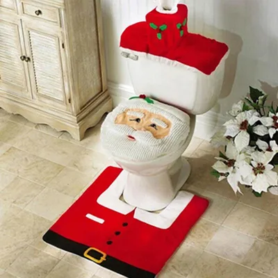 Christmas Bathroom Decor Toilet Christmas Bathroom Decor Toilet