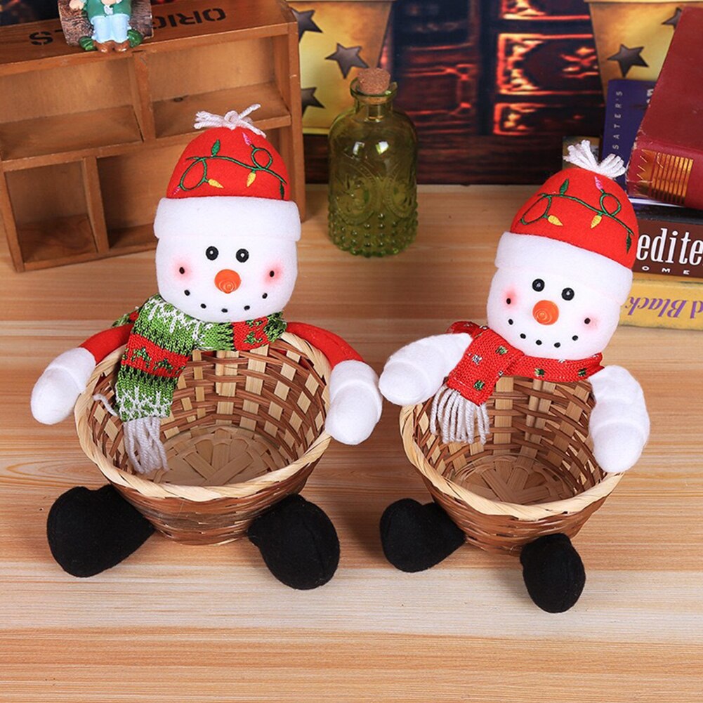 Christmas Candy Basket Home Ornament Christmas Candy Basket Home Ornament