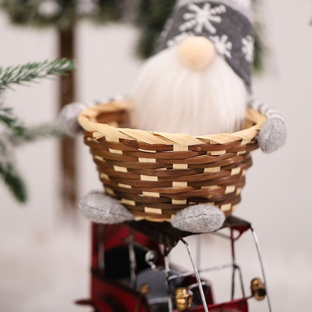 Christmas Candy Basket Home Ornament Christmas Candy Basket Home Ornament