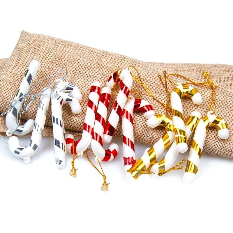Christmas Candy Cane Ornaments (24 pcs) Christmas Candy Cane Ornaments (24 pcs)