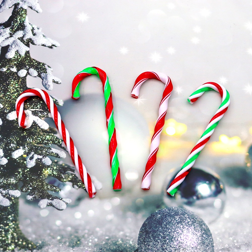 Christmas Candy Cane Tree Decorations (6pcs) Christmas Candy Cane Tree Decorations (6pcs)