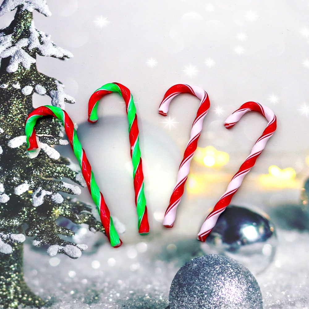 Christmas Candy Cane Tree Decorations (6pcs) Christmas Candy Cane Tree Decorations (6pcs)