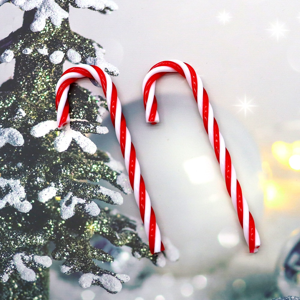 Christmas Candy Cane Tree Decorations (6pcs) Christmas Candy Cane Tree Decorations (6pcs)