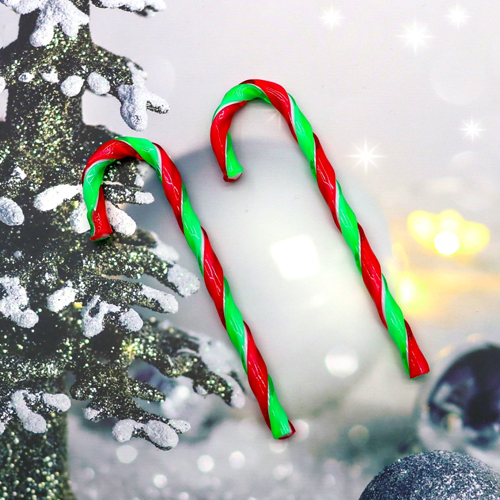Christmas Candy Cane Tree Decorations (6pcs) Christmas Candy Cane Tree Decorations (6pcs)