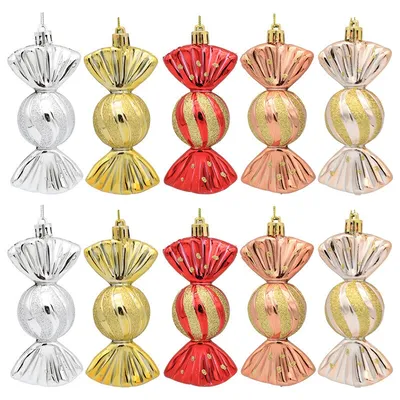Christmas Candy Tree Ornaments (5pcs) Christmas Candy Tree Ornaments (5pcs)
