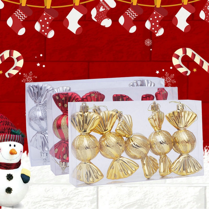 Christmas Candy Tree Ornaments (5pcs) Christmas Candy Tree Ornaments (5pcs)