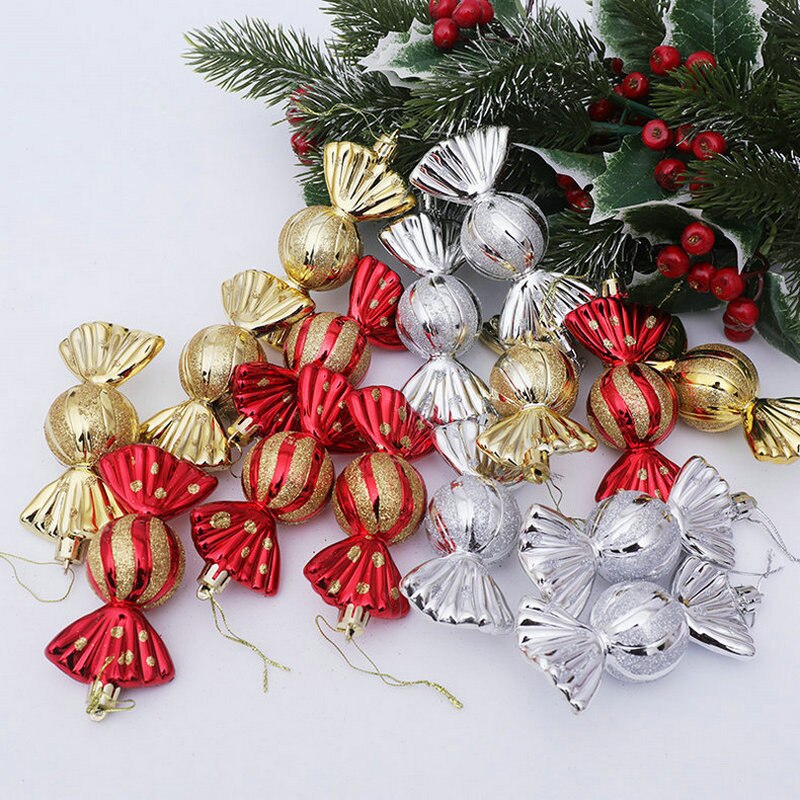 Christmas Candy Tree Ornaments (5pcs) Christmas Candy Tree Ornaments (5pcs)
