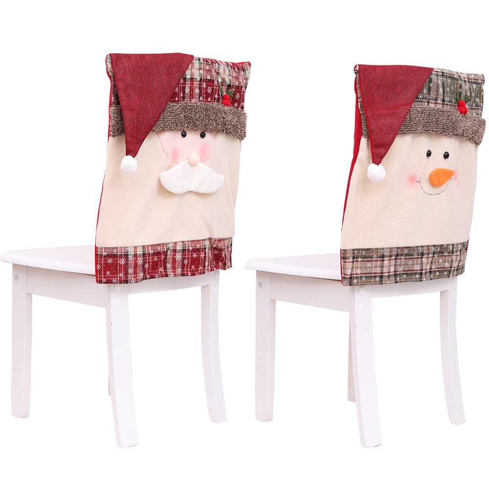 Christmas Chair Cover Home Decor Christmas Chair Cover Home Decor