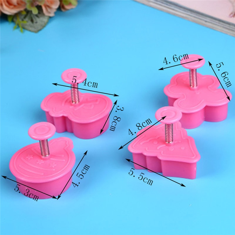 Christmas Cookie Cutter Baking 4Pcs Set Christmas Cookie Cutter Baking 4Pcs Set
