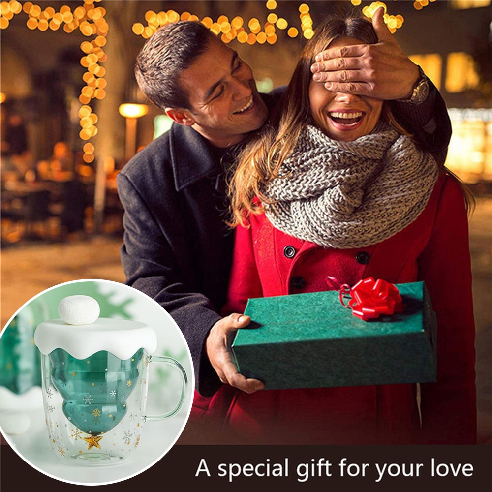 Christmas Cup Creative Double Layer Christmas Cup Creative Double Layer