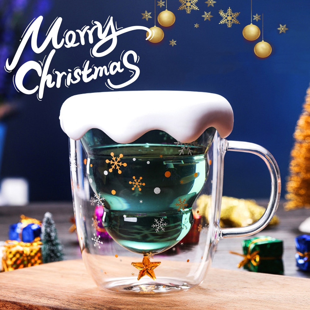 Christmas Cup Creative Double Layer Christmas Cup Creative Double Layer