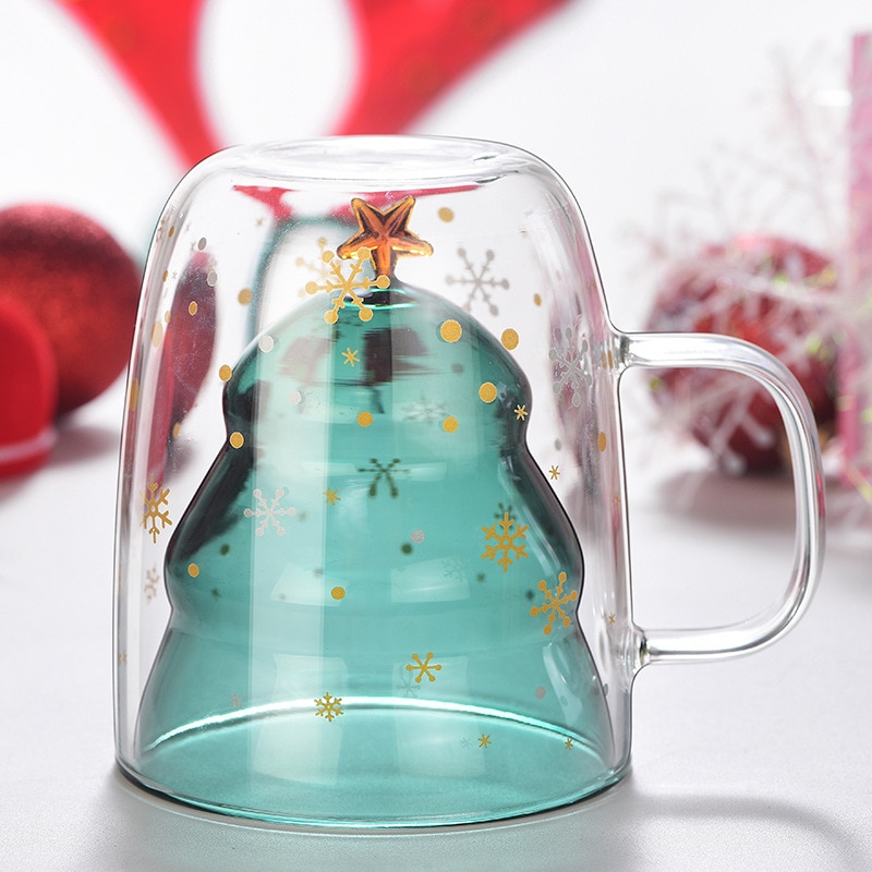 Christmas Cup Creative Double Layer Christmas Cup Creative Double Layer