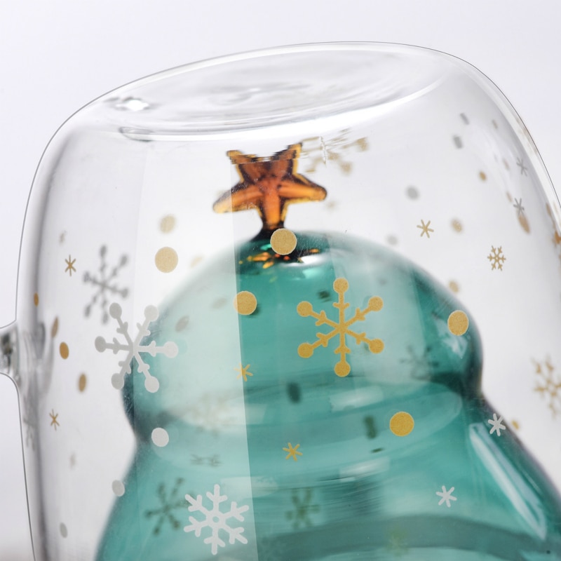 Christmas Cup Creative Double Layer Christmas Cup Creative Double Layer