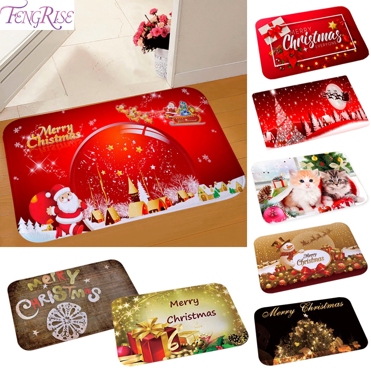 Christmas Doormat Lovely Holiday Decoration Christmas Doormat Lovely Holiday Decoration