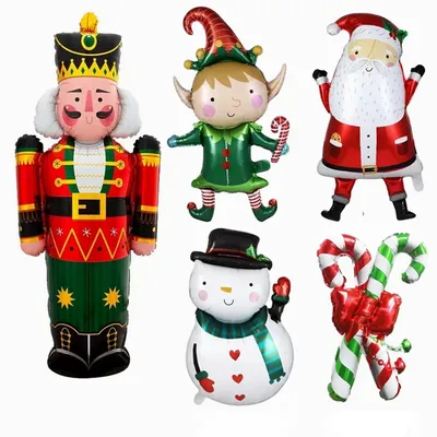 Christmas Foil Balloon Holiday Decor Christmas Foil Balloon Holiday Decor
