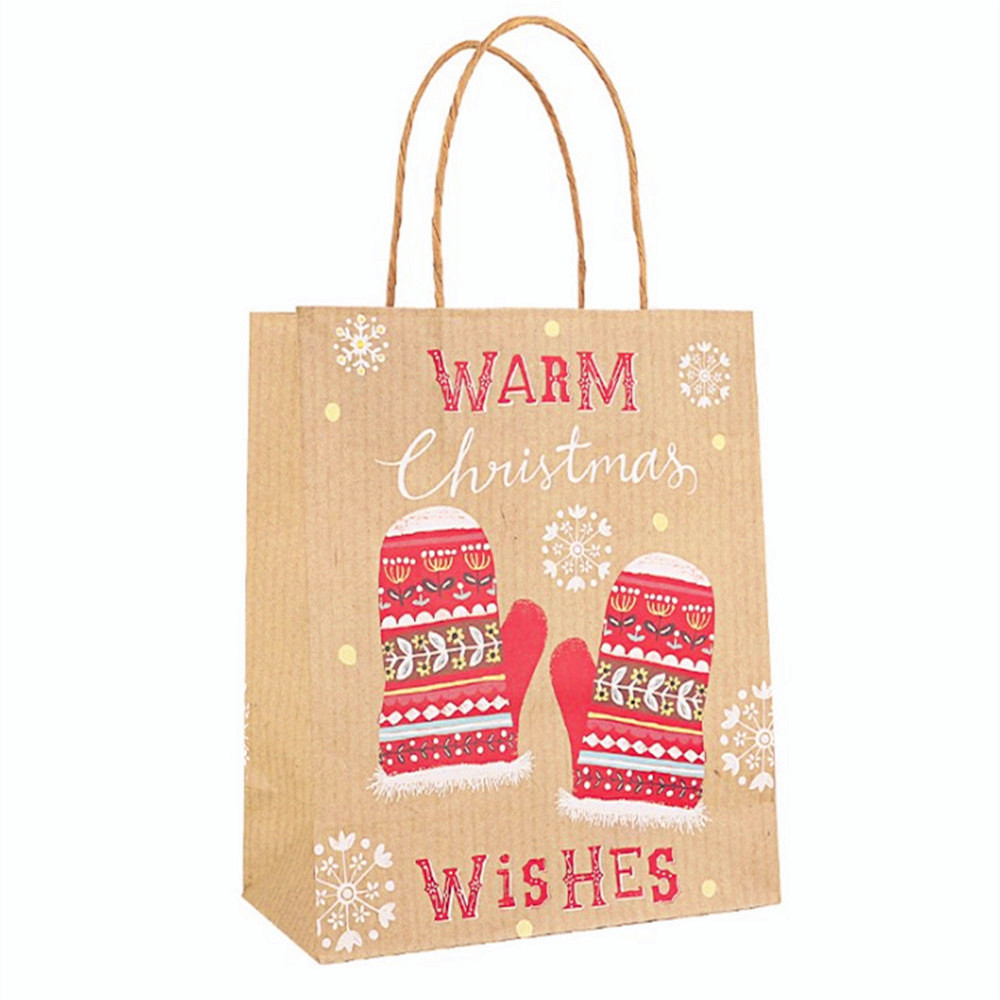 Christmas Gift Bags Kraft Paper Christmas Gift Bags Kraft Paper
