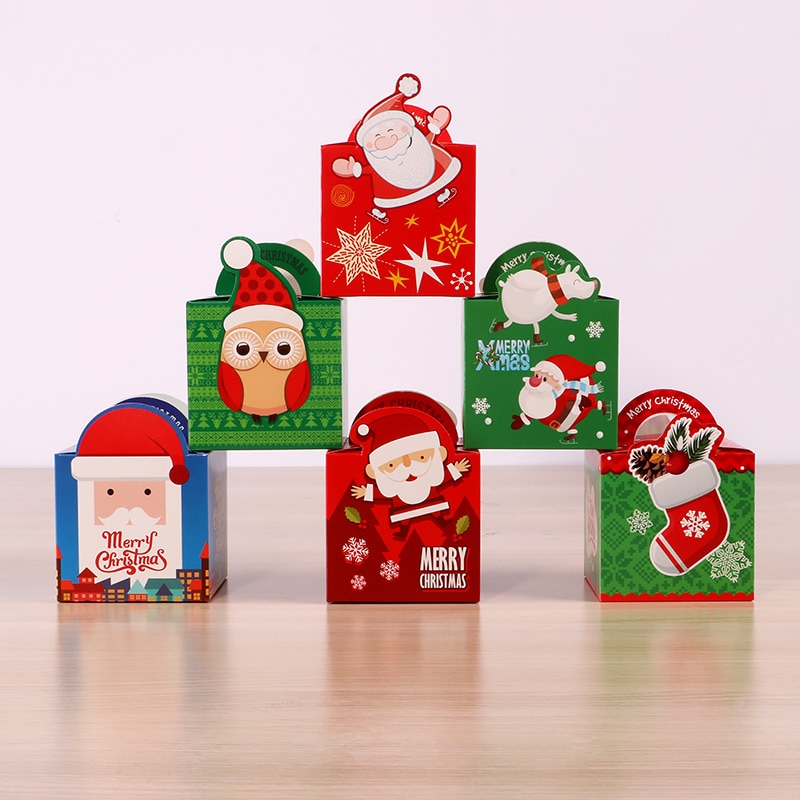 Christmas Gift Boxes Goodies Bag (12pcs)