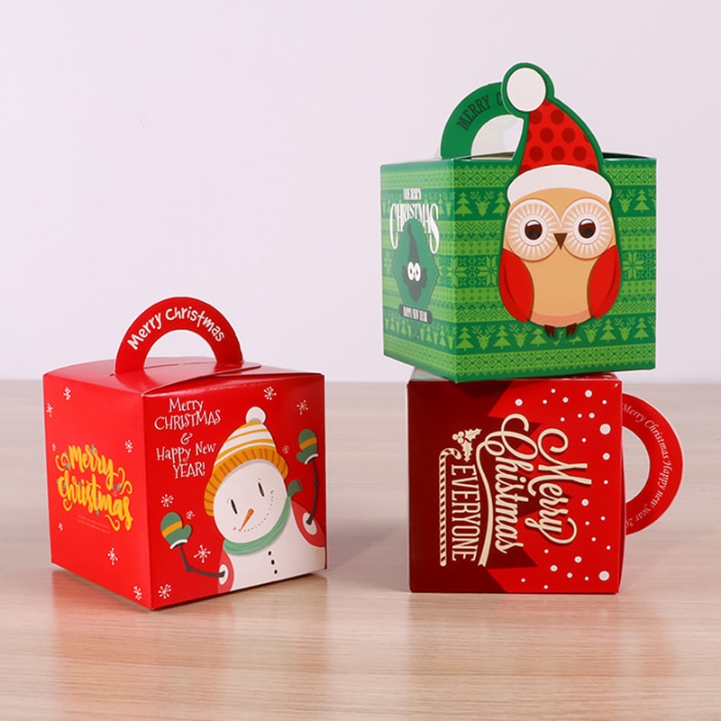Christmas Gift Boxes Goodies Bag (12pcs)