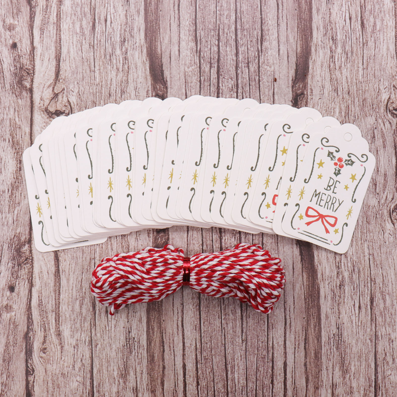 Christmas Gift Tags Small Label (50pcs) Christmas Gift Tags Small Label (50pcs)