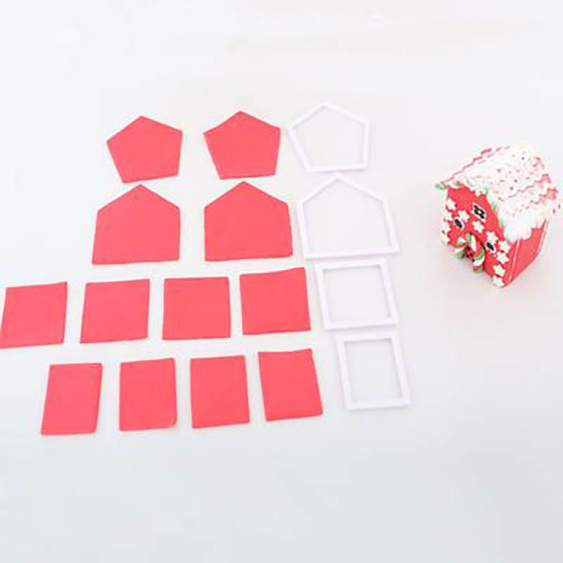 Christmas Gingerbread House Cutters (4 pcs) Christmas Gingerbread House Cutters (4 pcs)