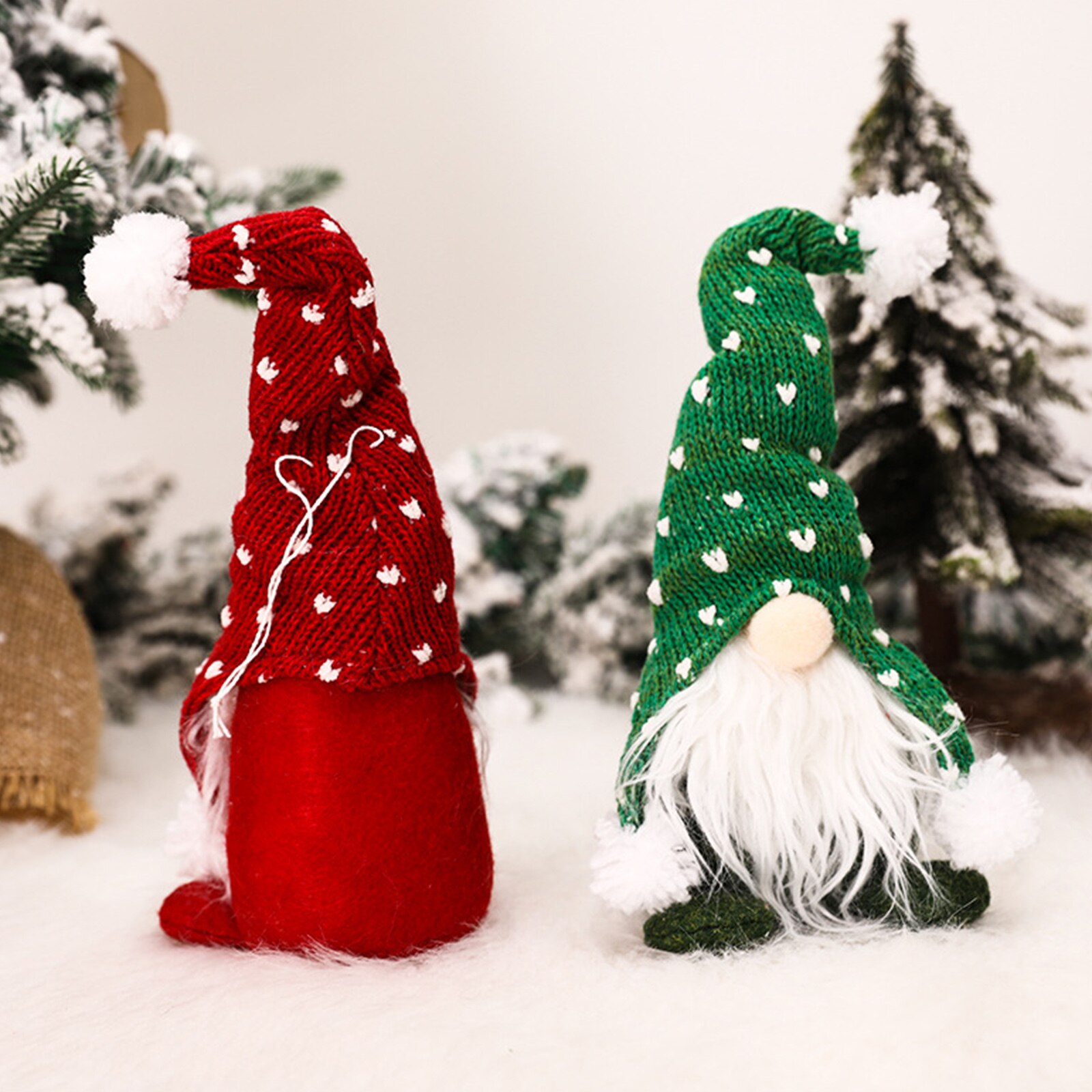 Christmas Gnome Standing Plushy Decor Christmas Gnome Standing Plushy Decor