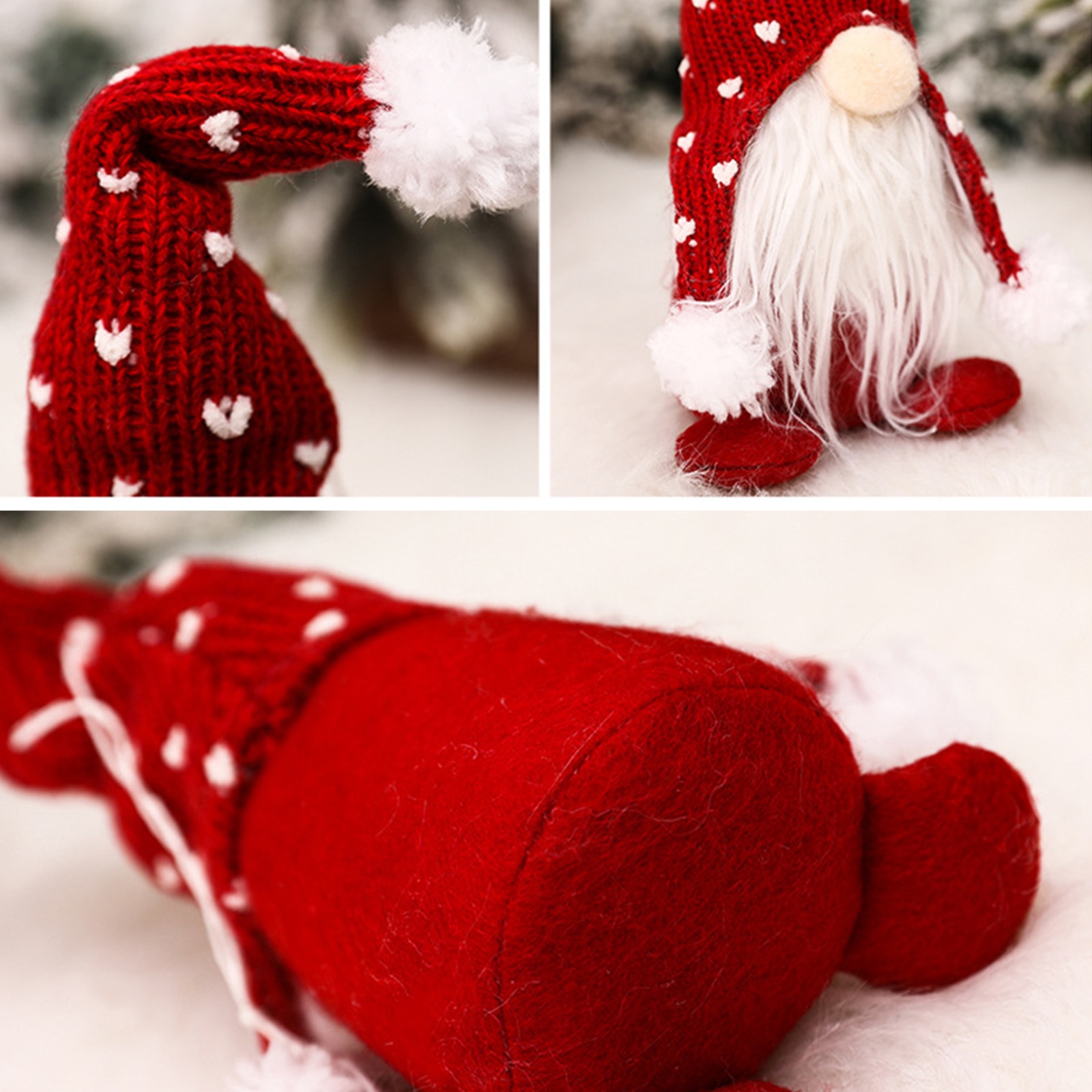 Christmas Gnome Standing Plushy Decor Christmas Gnome Standing Plushy Decor