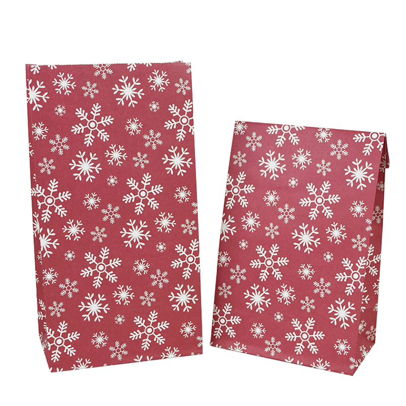 Christmas Kraft Gift Bags (10 pcs)