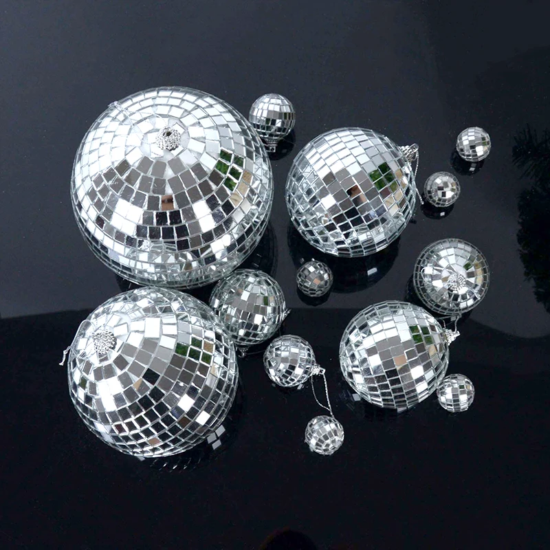 Christmas Mirror Ball Ornaments Christmas Mirror Ball Ornaments