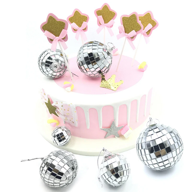 Christmas Mirror Ball Ornaments Christmas Mirror Ball Ornaments