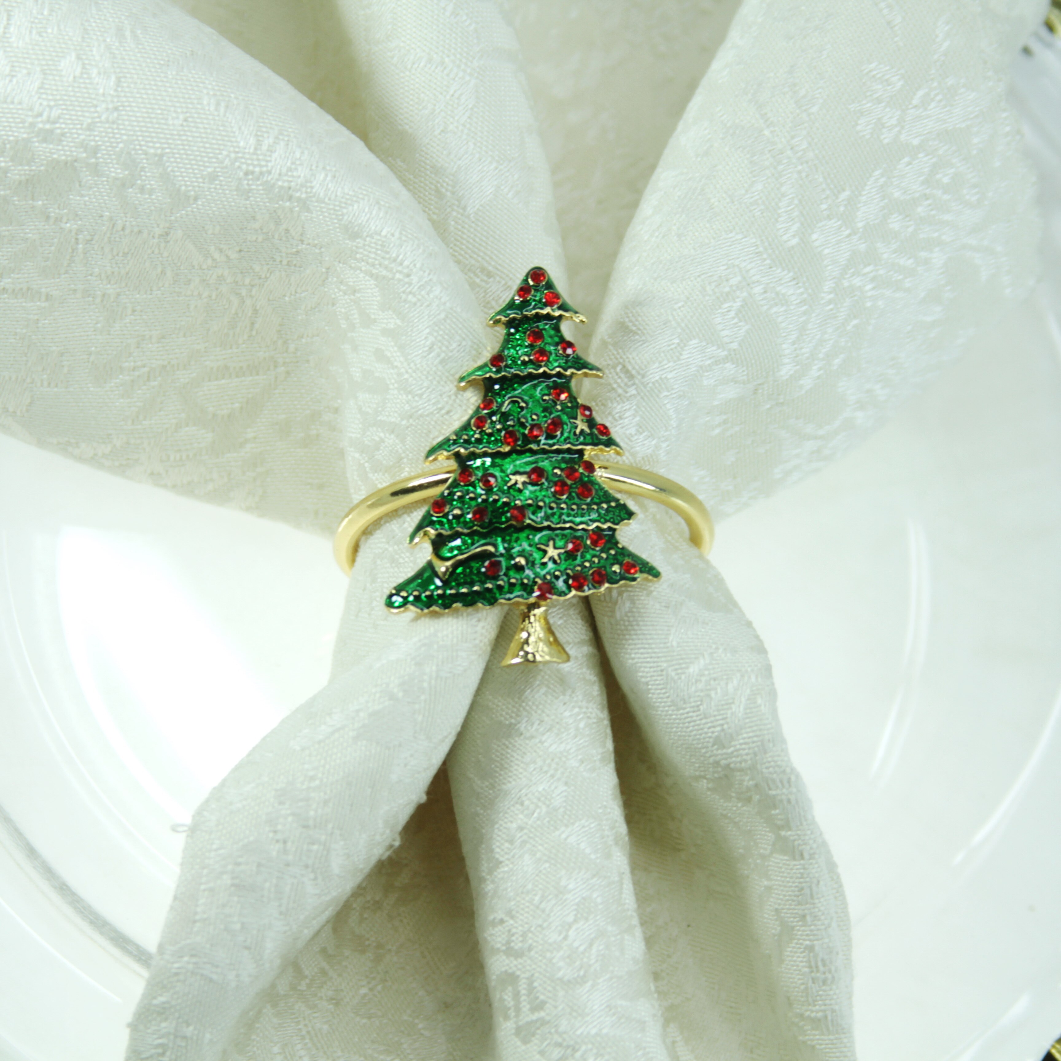 Christmas Napkin Rings (12 Pcs)