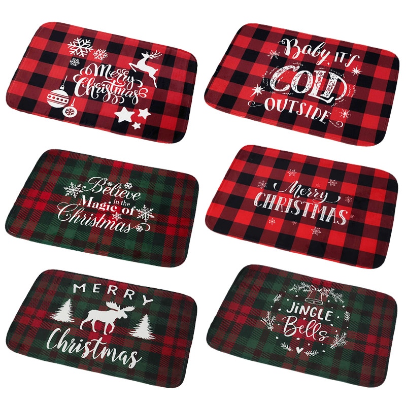 Christmas Outdoor Mat Floor Rug
