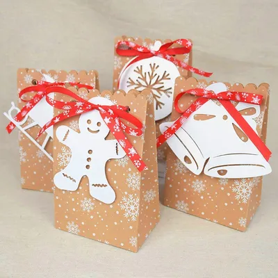 Christmas Paper Bags Gift Bags (12pcs) Christmas Paper Bags Gift Bags (12pcs)