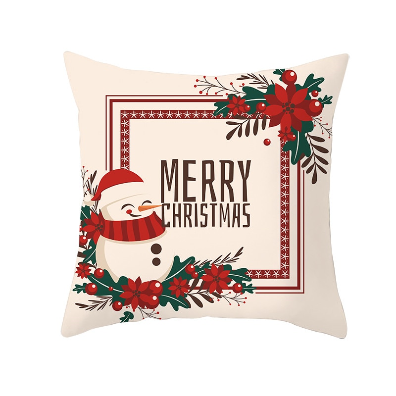 Christmas Pillow Covers Printed Cushion Cases Christmas Pillow Covers Printed Cushion Cases
