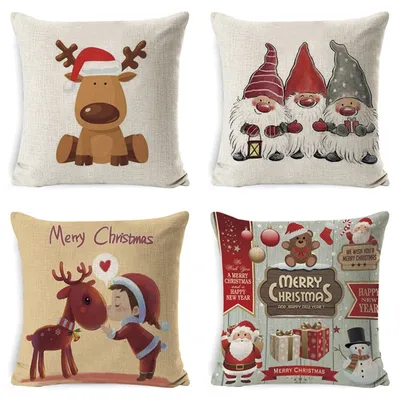Christmas Pillowcase Holiday Home Decoration Christmas Pillowcase Holiday Home Decoration