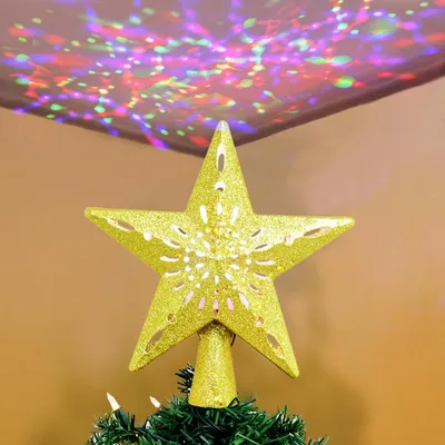 Christmas Projector Tree Topper Christmas Projector Tree Topper