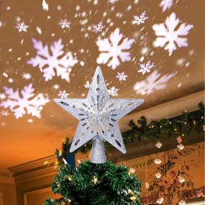 Christmas Projector Tree Topper Christmas Projector Tree Topper