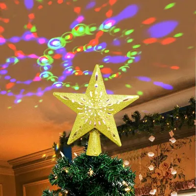 Christmas Projector Tree Topper Christmas Projector Tree Topper