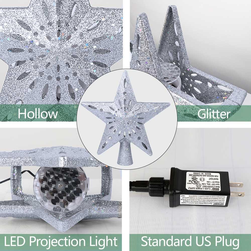 Christmas Projector Tree Topper Christmas Projector Tree Topper