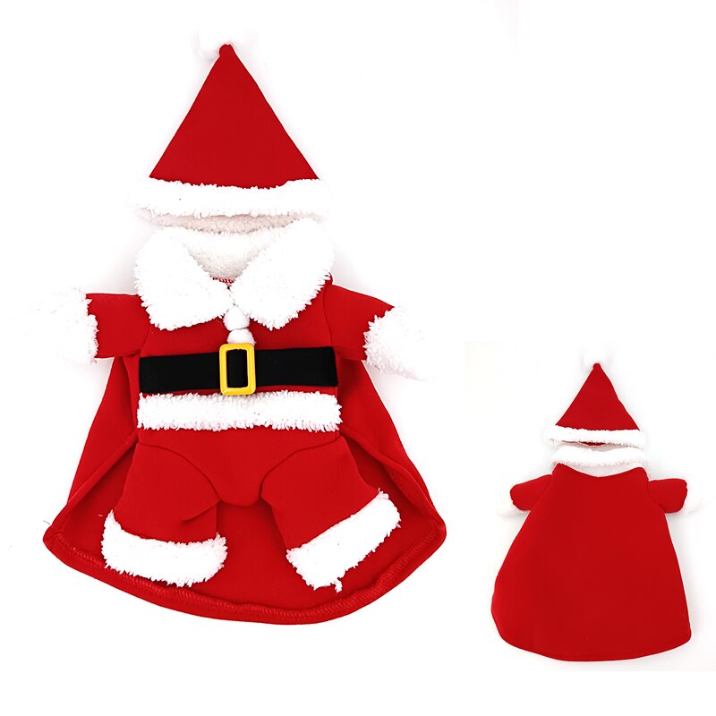 Christmas Santa Dog Costume